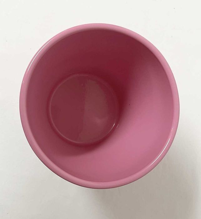Doniczka ceramiczna różowa na kwiaty 13/13cm