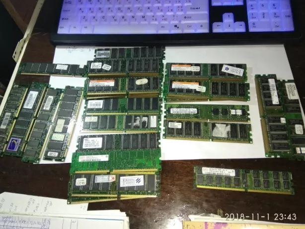 Оперативная память ОЗУ DDR 1-2