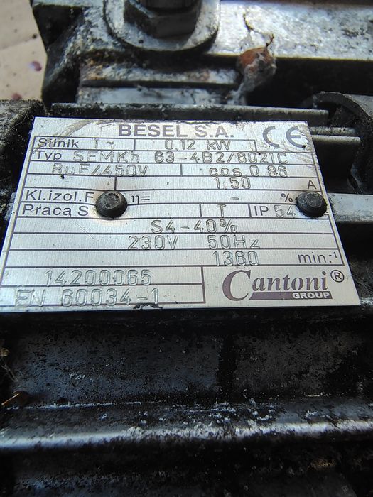 Silnik Besel s.a. 0,12kW