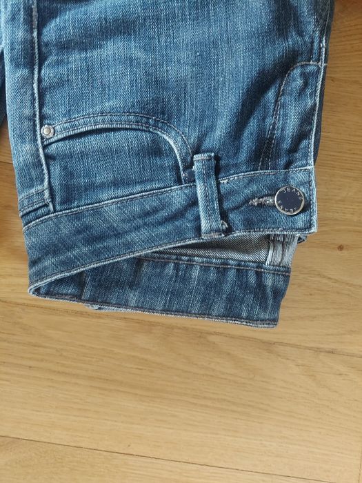 Zgrabne, wygodne spodnie denim komfort r S