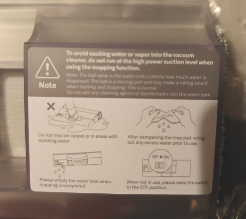 Acessório de limpeza com Água Xiaomi Gu10