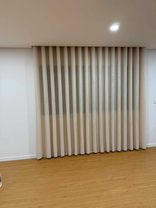 Cortinas feitas á medida.