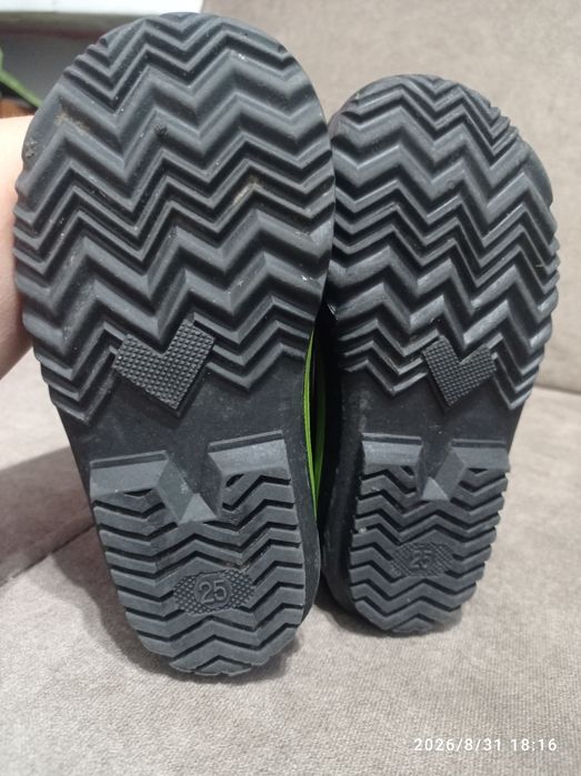 Buty 25 śniegowce chłopięce na rzepy odblaski zima
