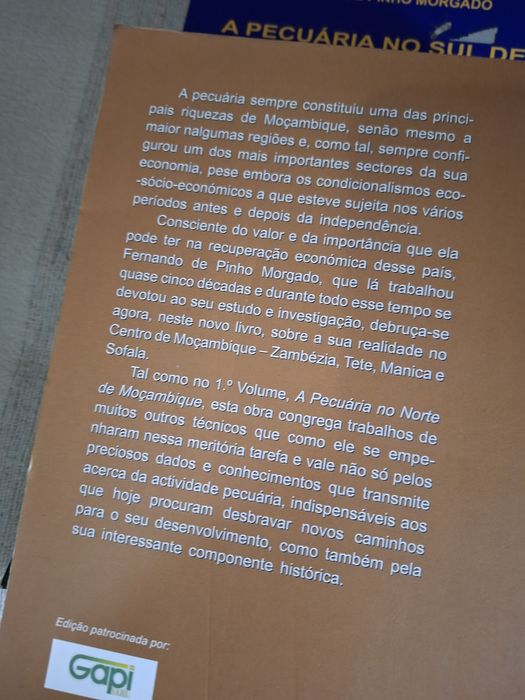 A Pecuária em Moçambique 3 volumes