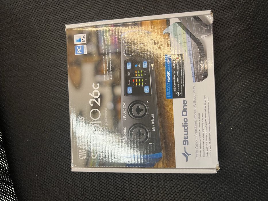Interfejs audio presonus studio 26c