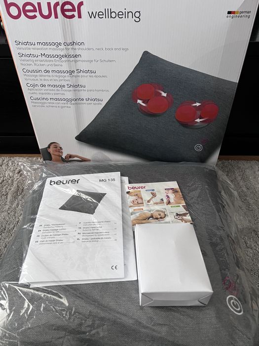 Almofada de massagem beurer shiatsu MG135