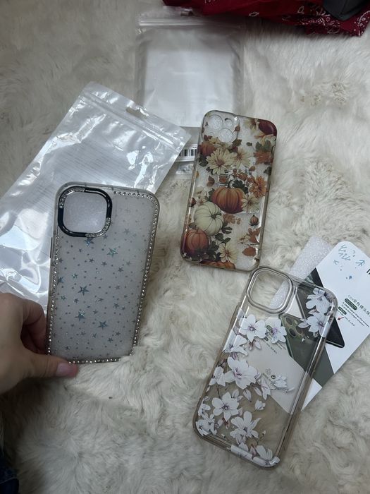 Etui case iphone 14 plus zestaw