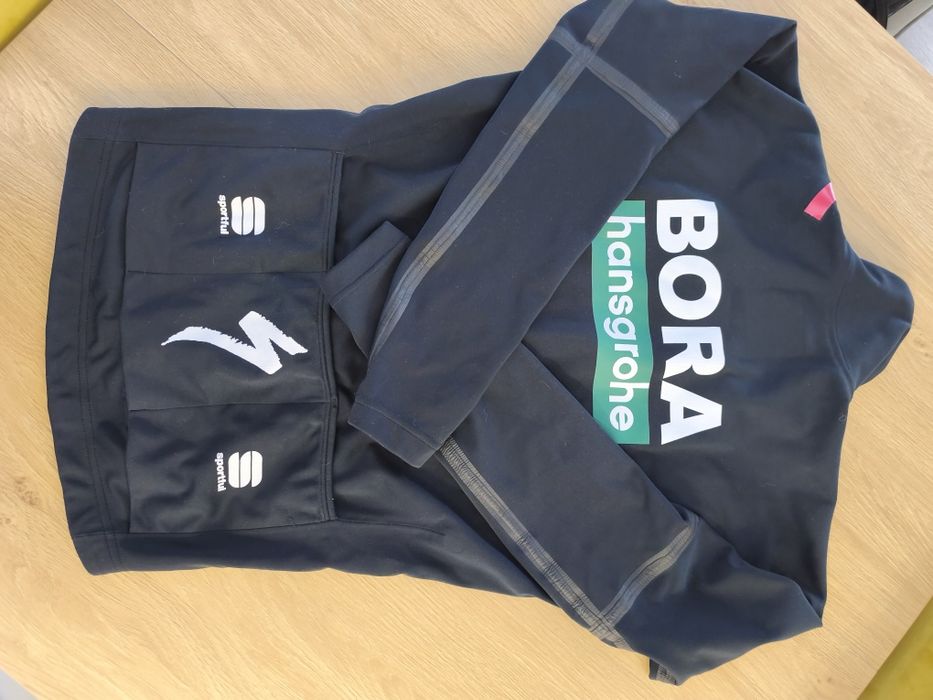 Bluza kolarska pro team Bora Hansgrohe s  fiandre