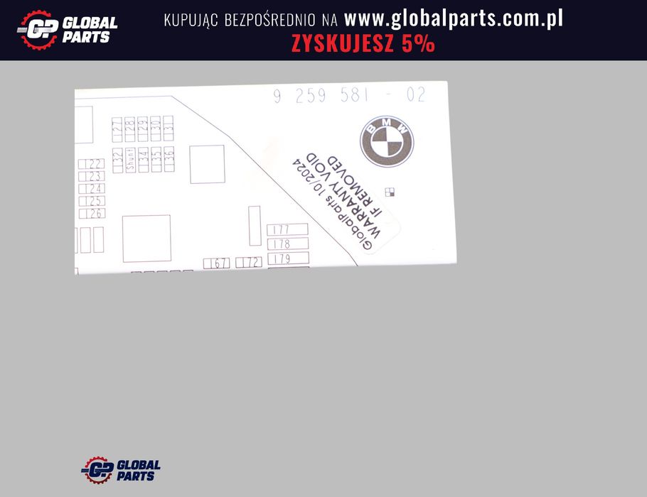 BMW X3 F25 Grupowanie Mapa Diagram Skrzynka Bezpieczników