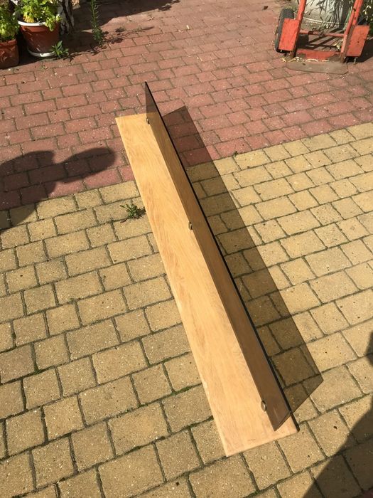 Półki z drewna solidne