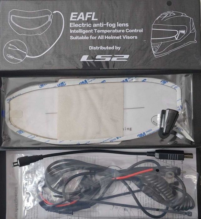 Пінлок з підігрівом на шолом LS2 ELECTRIC ANTI-FOG LENS
