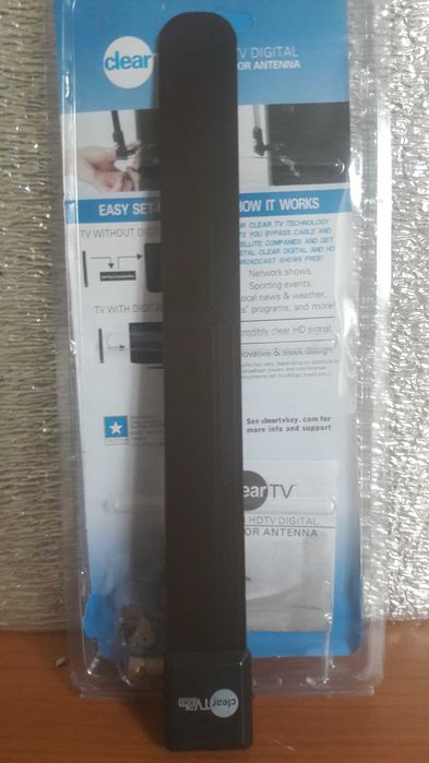 Clear TV Full HD кімнатна цифрова антена.