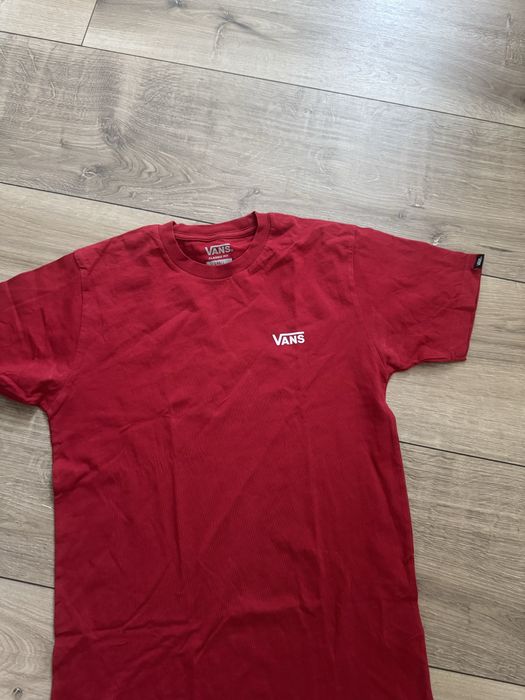 Koszulka t-shirt Vans czerwona