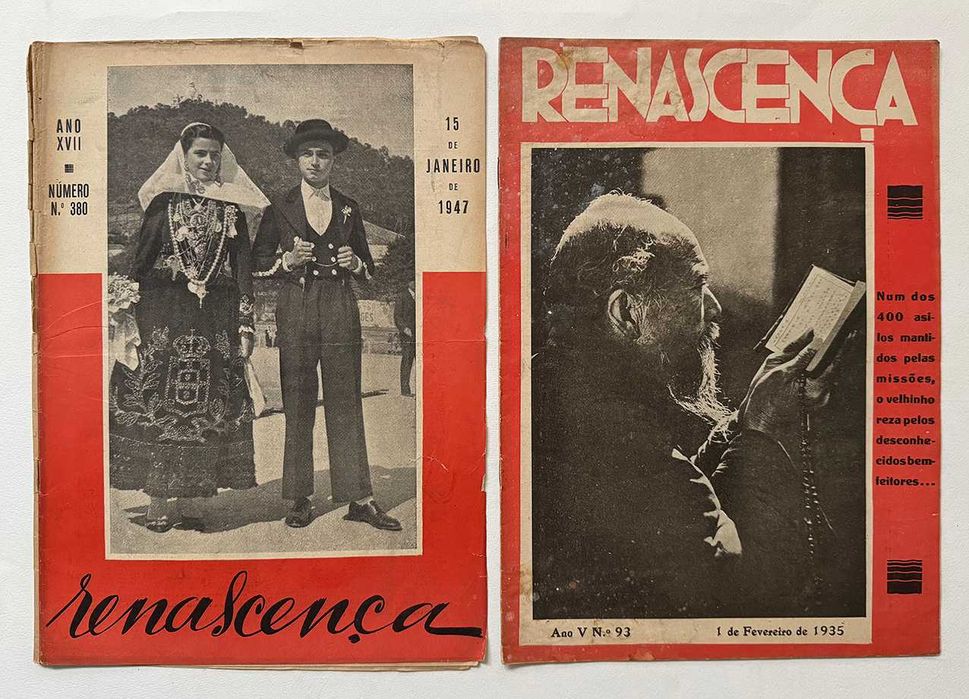 Lote 12 RENASCENÇA Ilustração Católica_Anos 30 e 40.