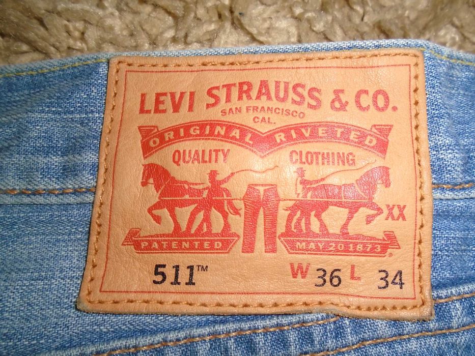 Джинсы Levis 511 USA W36 L34