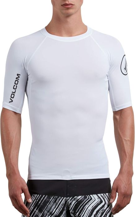 Футболка рашгард Volcom Men's Lido Solid  UPF 50+ UV protection