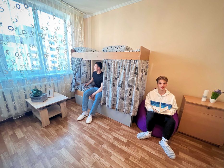 Современный хостел с отоплением для студентов метро Лыбедская.