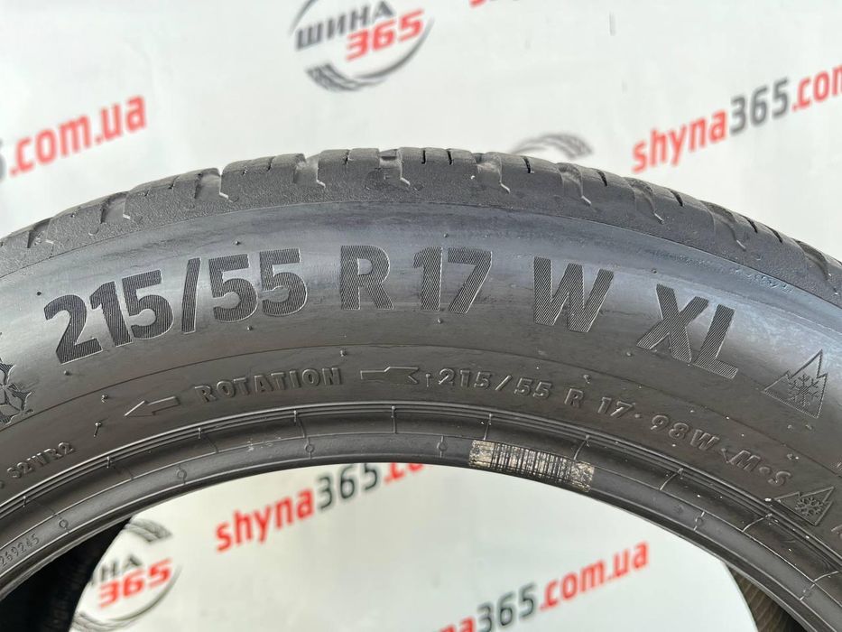 215/55 r17 continental allseasoncontact 2 5mm