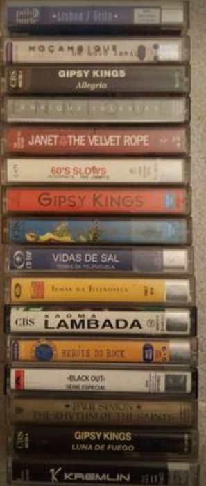 Cassetes audio originais