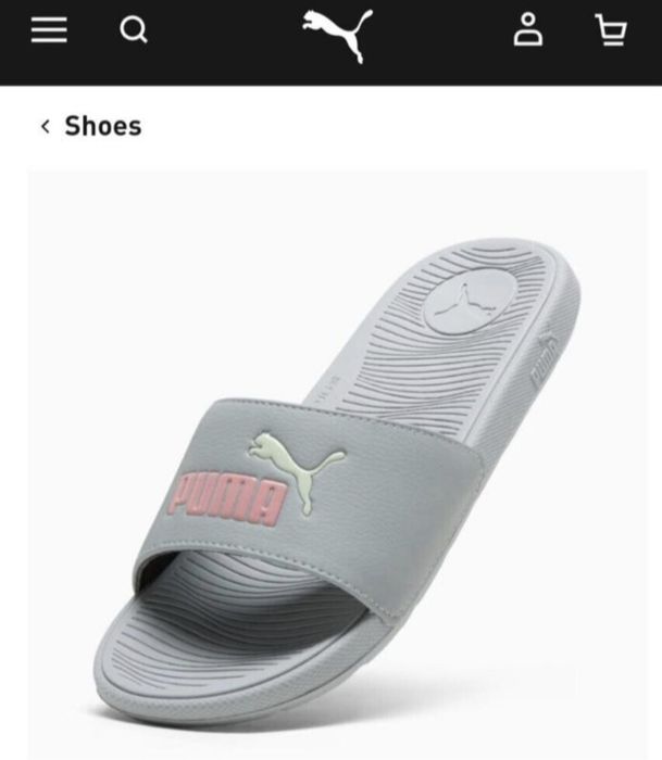 Летние шлепанцы Puma оригинал слайдеры шлепки  шльопанці puma p.36