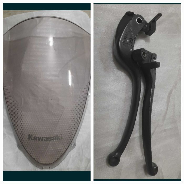 Manetes ZX6 2008 +vidro origem mais cb500x 2020