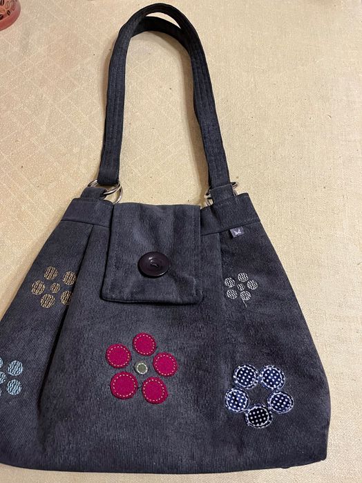 Сумка рюкзак велюр Польща