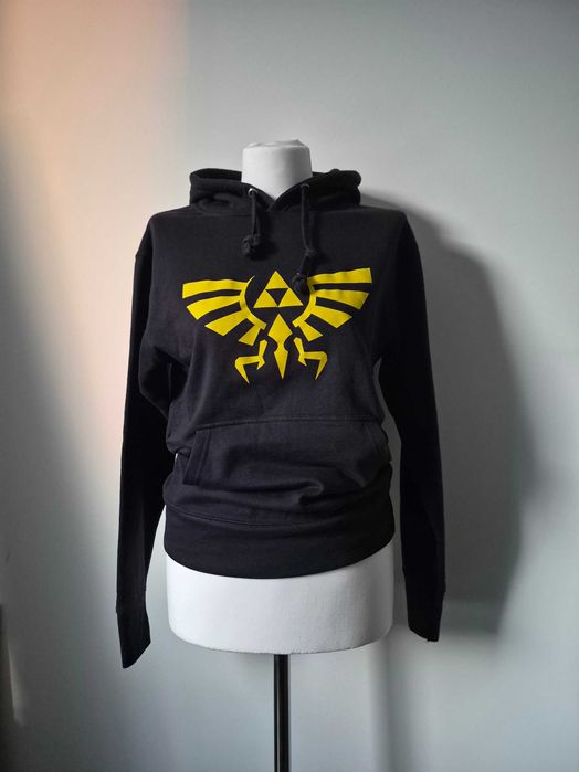 Granatowa damska bluza z krótkim rękawem Legend of Zelda