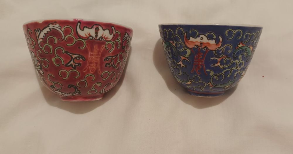 Copo de chá vintage, fabricadas em Macau