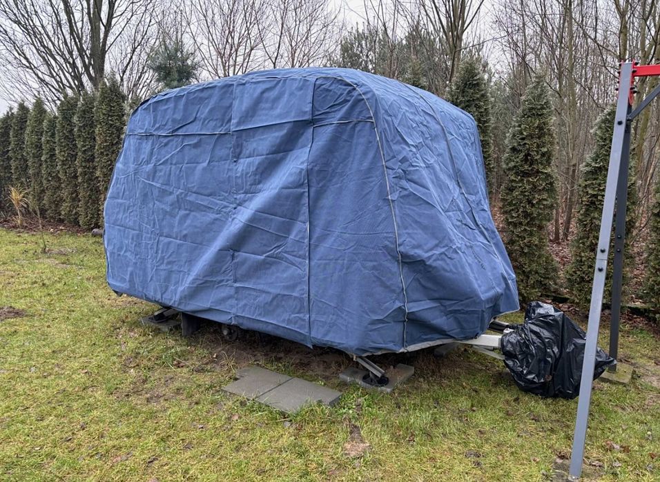 Pokrowiec Na Przyczepę Kempingową Niewiadów N126N, NOWY + GRATIS Torba