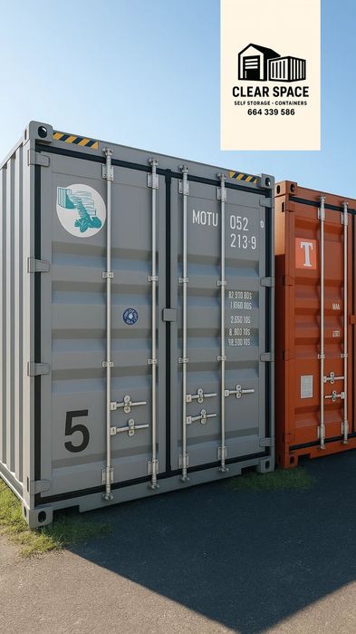 Wynajem kontenerów morskich 40HC self storage magazyn
