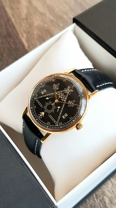 Годинник Луч Полет Масоны Механика СССР Калибр 2209 23 рубиновых камня