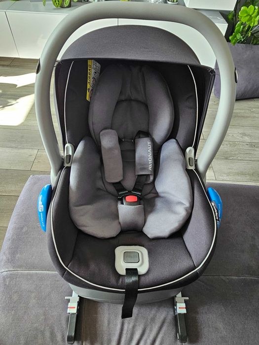 Avionaut Fotelik 0-13kg Kite+ K04 + Baza Dock Isofix Grafit