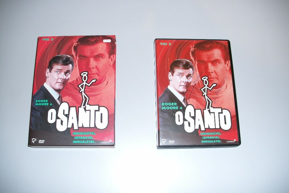 O Santo Roger Moore 4 DVDS