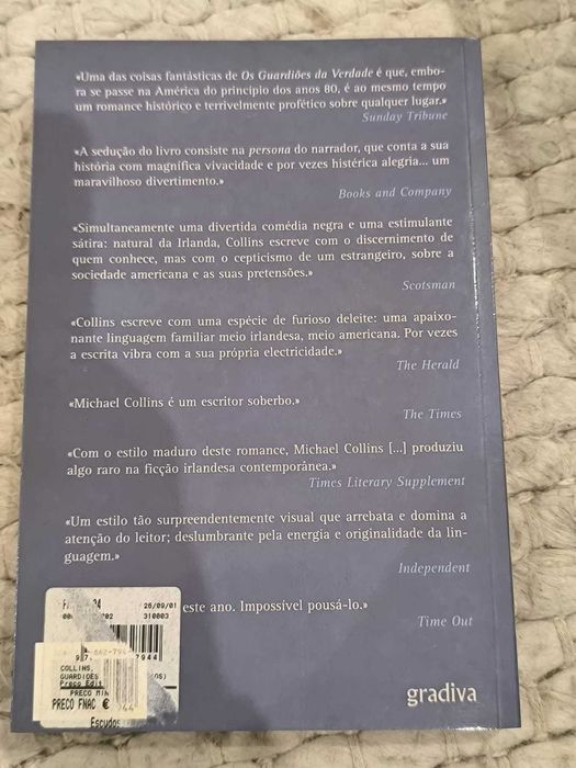 Livro "Os Guardiões da Verdade" de Michael Collins