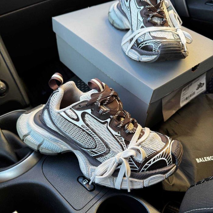 Кросівки Balenciaga 3XL Silver/Brown premium