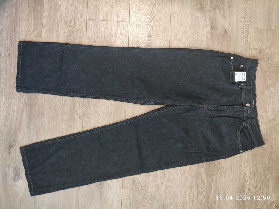 Прямі жіночі джинси Massimo Dutti з високою посадкою, нові, оригінал з биркою