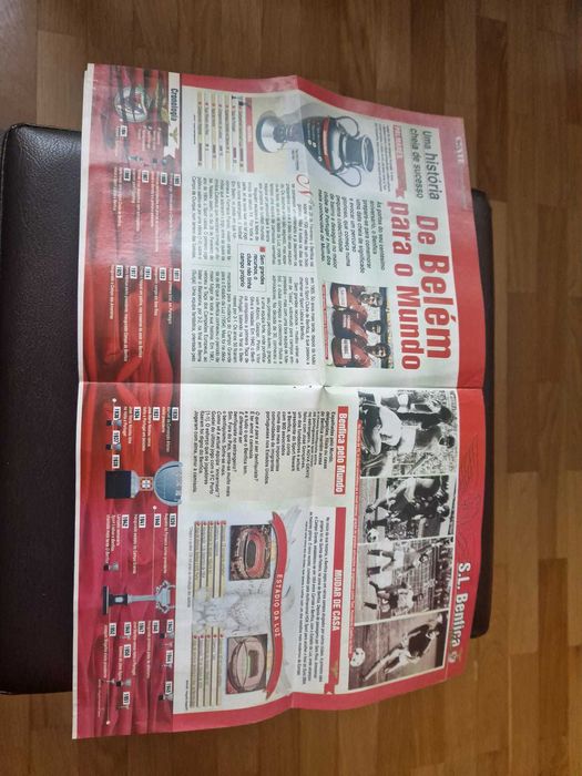 Centenarium Benfica + Posteres Centenário SLB e Miklos Fehér