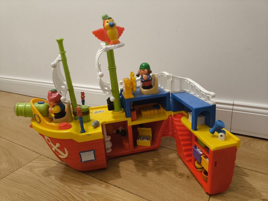 Statek piracki, zabawka z dzwiekami