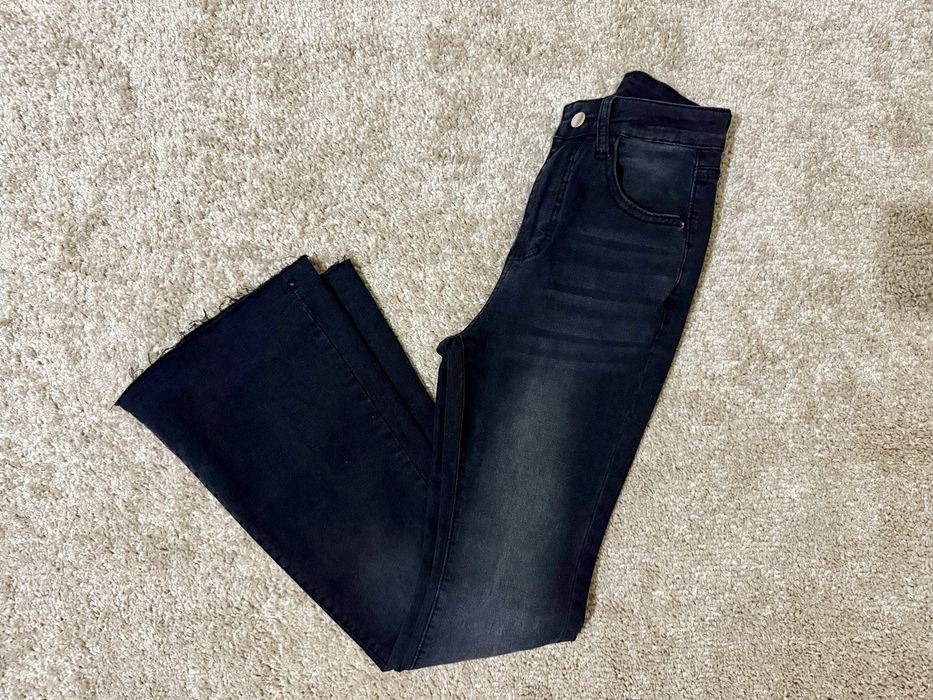 Flared Jeans (Light Denim, Dark Denim, and Black)