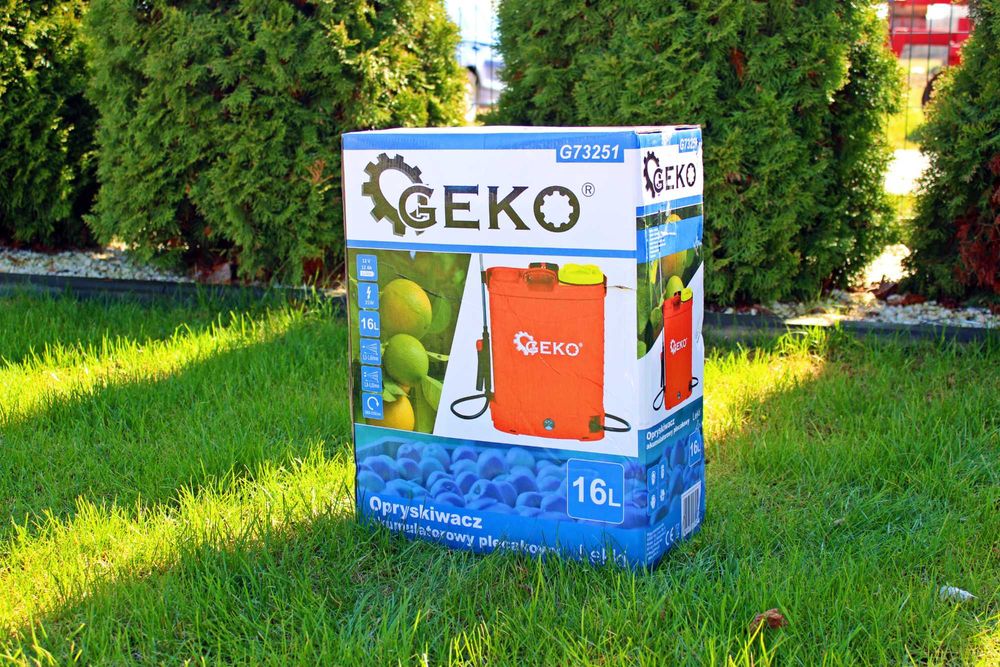 4 DYSZE Opryskiwacz plecakowy 16L Opryskiwacz akumulatorowy elektryczny