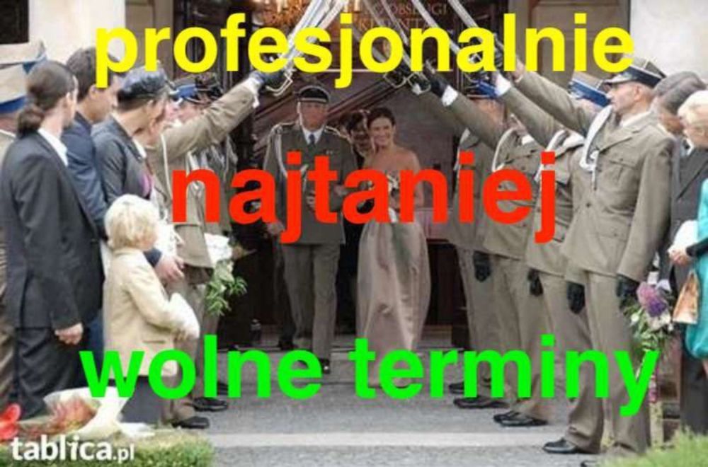 Szable do szpaleru (opcjonalnie pelne komplety)+TEMBLAKI PATRIOTYCZNE