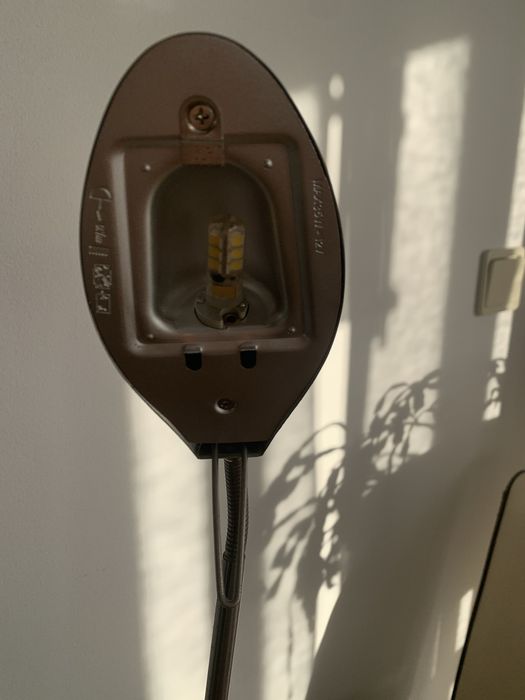 Candeeiro de Secretaria Cromado