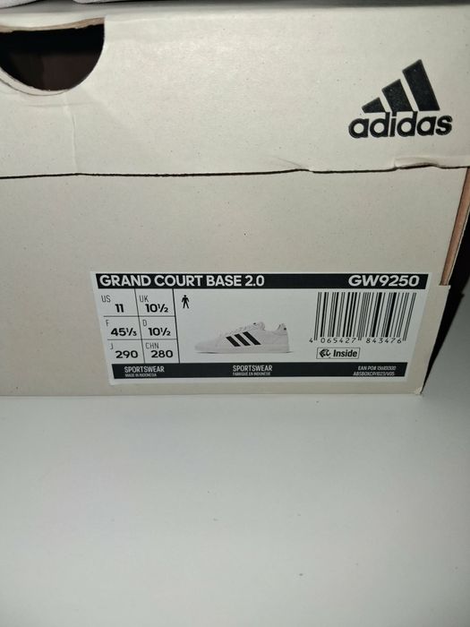 Adidas Grand Court Base 2.0 r.45/⅓