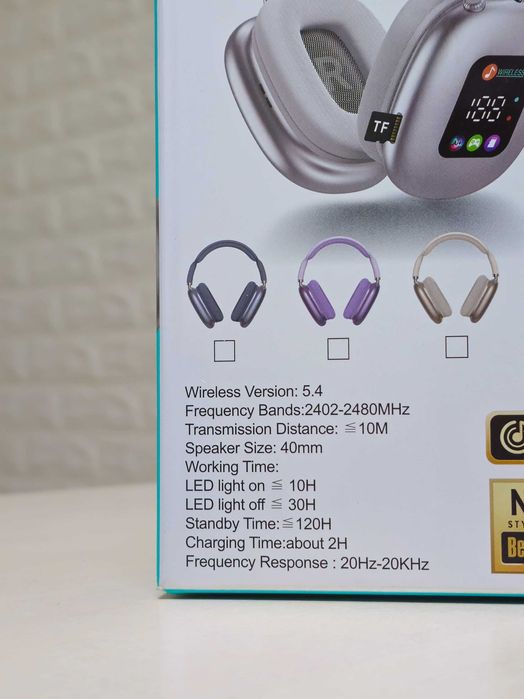 Навушники AERBES AB-EJ102 BT5.4 HiFi + чохол