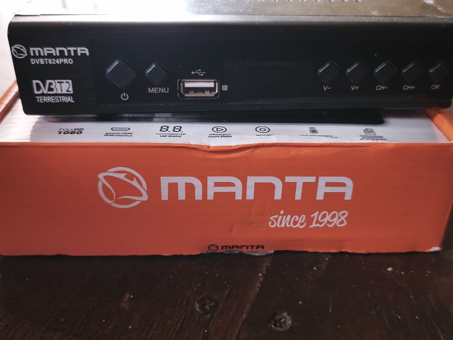 Dekoder tv Manta DVB-T DVB-T2