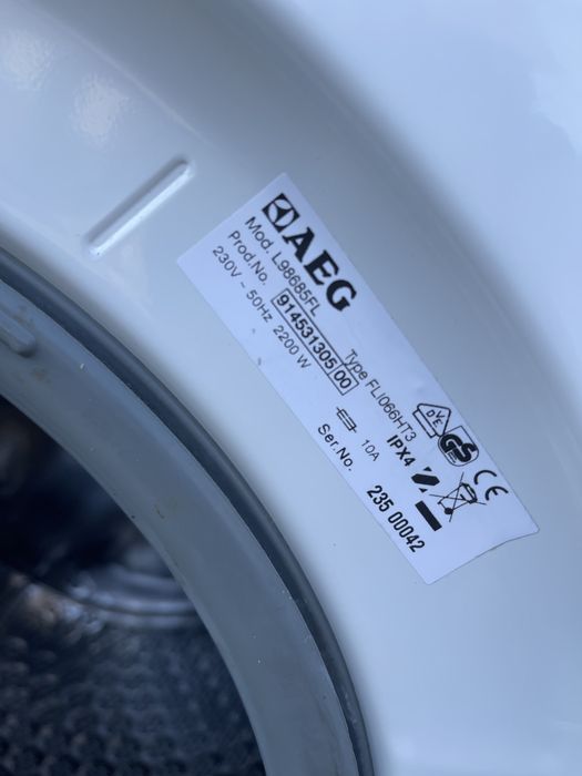 Пралка AEG 7 kг з німетчини