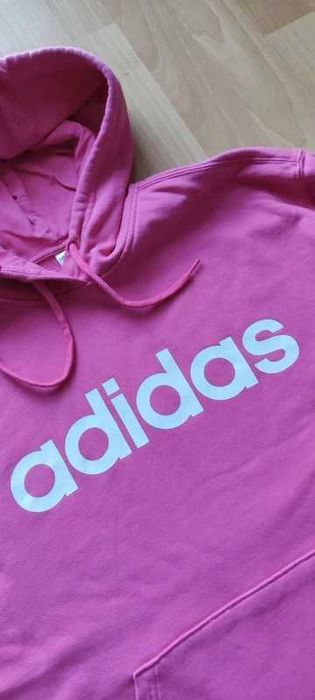 adidas Bluza damska Essentials Hoodie Pink FT H07801