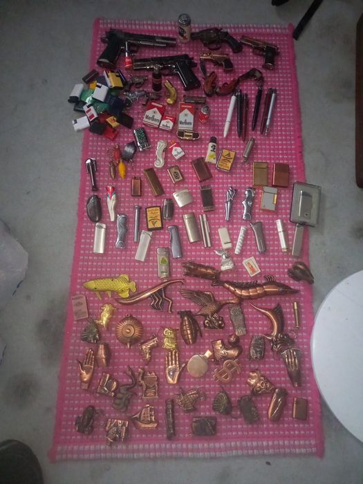 Isqueiros de colecção a gás