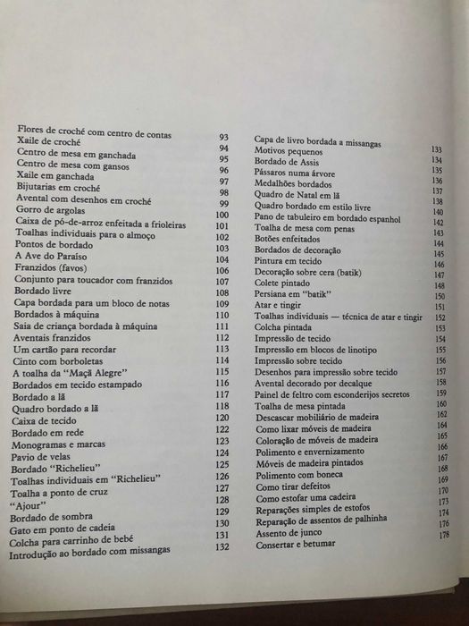O Grande Livro Ilustrado do Artesanato e Lavores