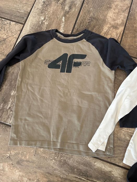 Bluzki na długi rękaw rozmiar 134 sztuk 4